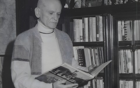 Na zdjęciu Alfred Szklarski, Fotografia udostępniona przez córkę pisarza - Bożenę Szklarską-Nowak