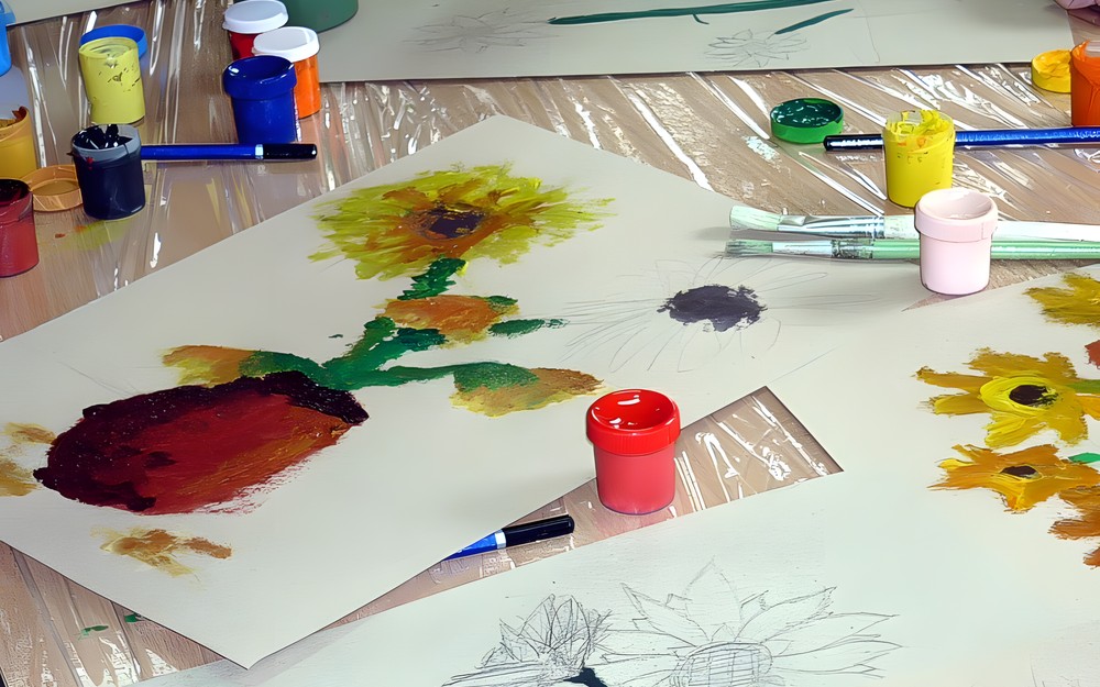 Wakacje 2017-zajęcia plastyczne BYĆ JAK VAN GOGH