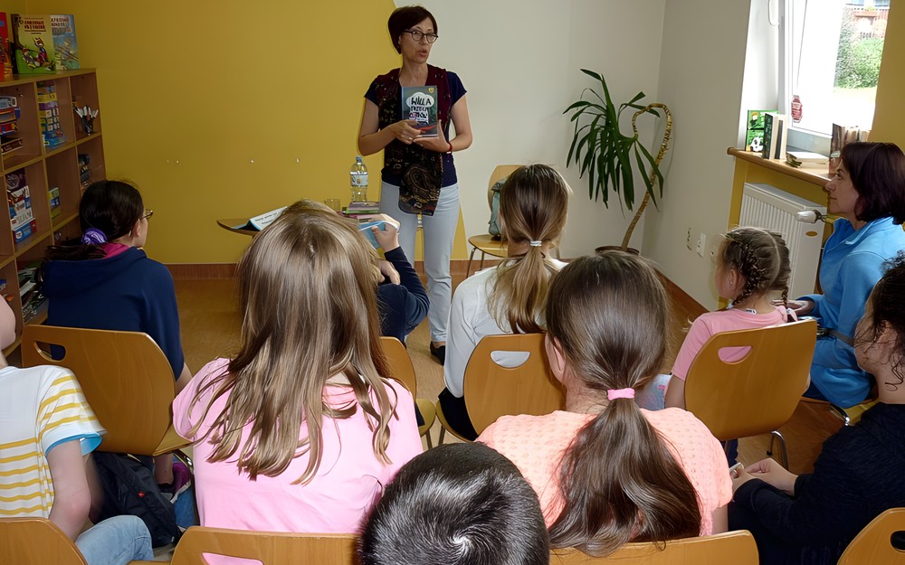 Spotkanie z autorką książek dla dzieci Małgorzatą Strękowską-Zarembą