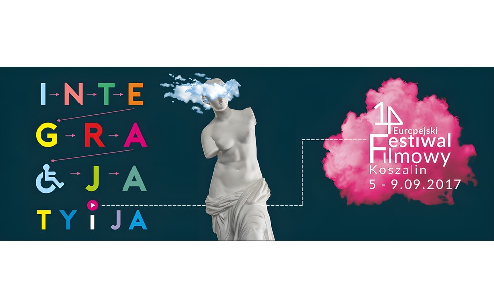 Plakat towarzyszący 14 Europejskiemu Festiwalowi Filmowemu Integracja Ty i Ja