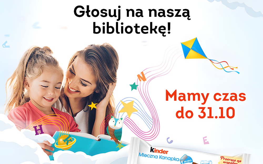 Zdjęcie promujące akcję „Przerwa na wspólne czytanie”