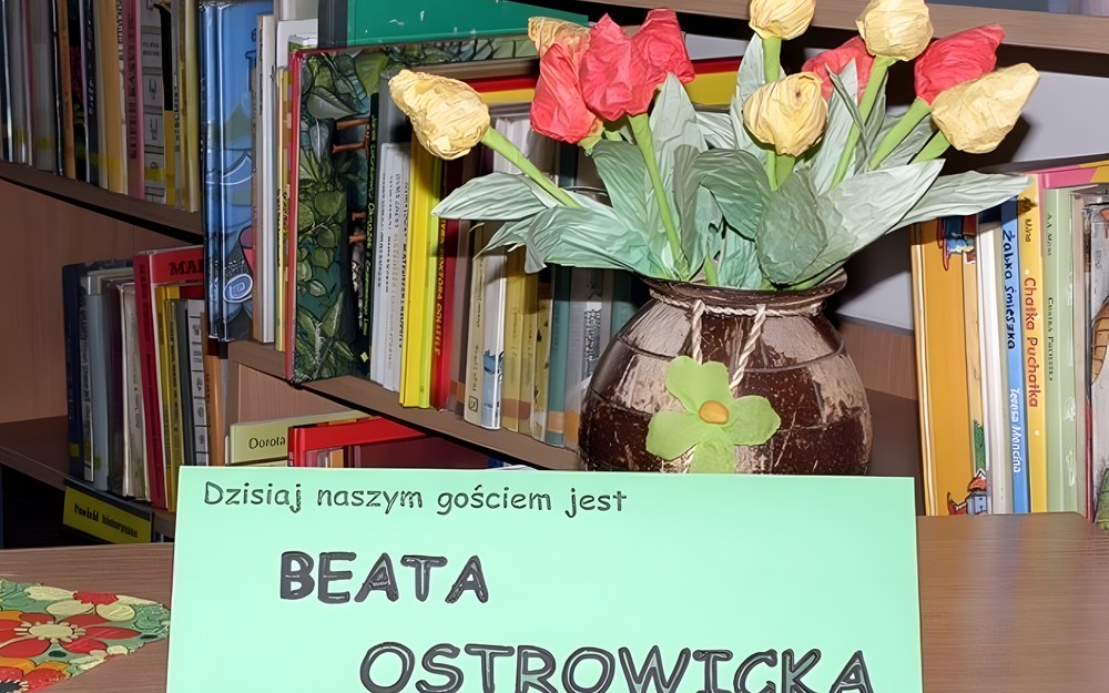 Spotkanie z Beatą Ostrowicką