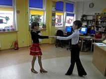 Ala i Kuba Krawieccy zatańczyli dla nas między innymi sambę, walce wiedeński i angielski