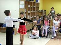 Ala i Kuba Krawieccy zatańczyli dla nas między innymi sambę, walce wiedeński i angielski