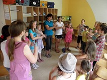 Wakacyjne zabawy i popisy