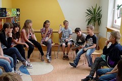 Wakacyjne zabawy i popisy