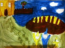 18 sierpnia moliki wysłuchały legendy „O dobrych karzełkach znad brzegów Jamna” Gracjana Bojara-Fija