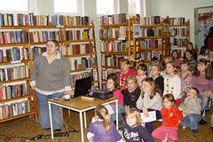 Ferie w bibliotece - galeria zdjęć