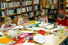 Ferie w bibliotece - galeria zdjęć