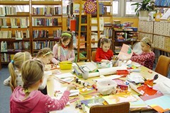 Ferie w bibliotece - galeria zdjęć
