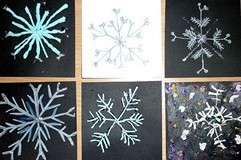 Choć brakuje nam śniegu tej zimy, to w naszej bibliotece spadły śliczne płatki śniegu...