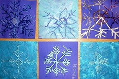 Choć brakuje nam śniegu tej zimy, to w naszej bibliotece spadły śliczne płatki śniegu...