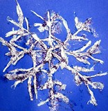 Choć brakuje nam śniegu tej zimy, to w naszej bibliotece spadły śliczne płatki śniegu...