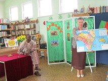 9 maja w bibliotece gościliśmy Państwa Anitę i Jude Nji Foy z Kamerunu