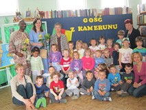 9 maja w bibliotece gościliśmy Państwa Anitę i Jude Nji Foy z Kamerunu