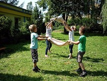 Zabawa z balonami