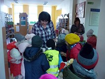 Na pożegnanie dzieci otrzymały od nas słodkie 