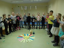 Uczestnicy zajęć o przyjaźni