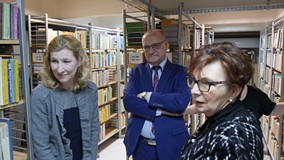 Zwiedzanie magazynu KBP