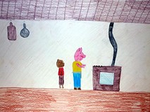 Plansza do teatrzyku Kamishibai - 