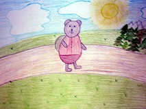 Plansza do teatrzyku Kamishibai - 