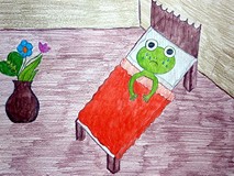 Plansza do teatrzyku Kamishibai - 