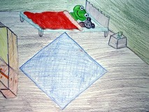 Plansza do teatrzyku Kamishibai - 