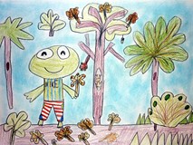 Plansza do teatrzyku Kamishibai - 