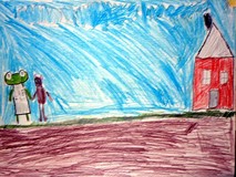 Plansza do teatrzyku Kamishibai - 