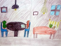 Plansza do teatrzyku Kamishibai - 