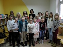 Wspólna fotografia z naszym gościem