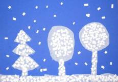 Zima - praca Oliwii N.