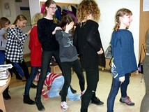 Wesołe zabawy na zakończenie ferii