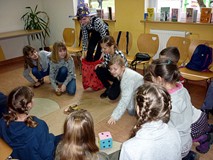 Wesołe zabawy na zakończenie ferii