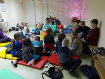 Rozmowy z feriowiczami na zakończenie zajęć