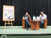 Spotkanie autorskie z Łukaszem Orbitowskim prowadzi Piotr Pawłowski