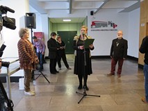 Poetka z Grupy Literomograf prezentuje swoją twórczość