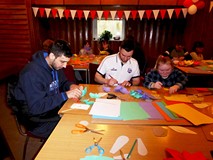 Uczestnicy Regionalnych Integracyjnych Warsztatów Plastycznych
