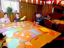 Uczestnicy Regionalnych Integracyjnych Warsztatów Plastycznych