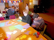Uczestnicy Regionalnych Integracyjnych Warsztatów Plastycznych