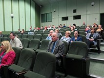 Publiczność zgromadzona na wykładzie „Irena Sendlerowa – Sprawiedliwa Wśród Narodów Świata”