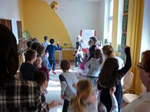 Na zakończenie spotkania - sylabowe HEJSAN, HOPSAN