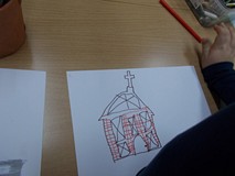 Rysunek Kaplicy św.Gertrudy