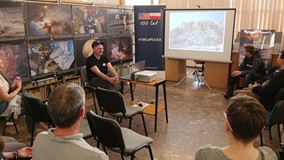 Pracownik Obserwatorium Astronomicznego w Koszalinie dzieli się swoją kosmiczną wiedzą ze wszystkimi