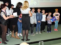 Nagrody najlepszym wręczała Pani Dyrektor Koszalińskiej Biblioteki Publicznej