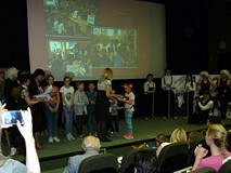 Nagrody najlepszym wręczała Pani Dyrektor Koszalińskiej Biblioteki Publicznej