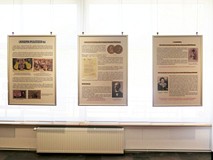 Plansze do wystawy „Joseph Pulitzer i laureaci nagrody jego imienia”