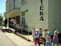 Pani Wiola żegna przedszkolaków