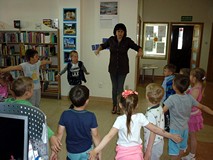 Wesoła interpretacja wiersza na koniec spotkania