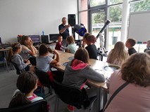 Pan z Obserwatorium Astronomicznego opowiada o teleskopie